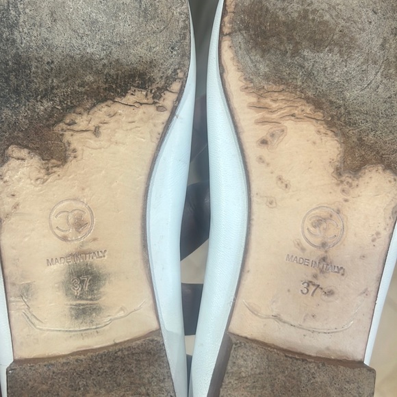 CHANEL classic kidskin ballet flats - Picture 14 of 16